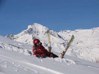 residence on slopes val cenis