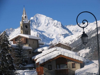 Winter landscapes Val Cenis